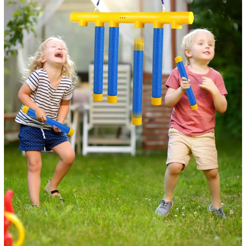 Catching Falling Sticks Game, Sensory Integration Toy, Interactive Indoor Skill Game for Children 1