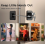 2 Pack Refrigerator Locks with Adhesive, No Tools Required, Child Safety Locks with Keys, Black 2