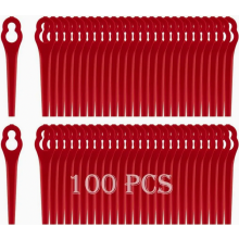 100 lames de rechange pour coupe-bordures, accessoires en plastique pour coupe-bordures, FRT18A FRT18A1 FRT20A1