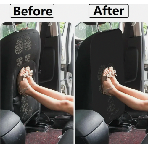 Car Seat Back Protector Mats, Kick Mats for Children, Easy Clean Front Seat Back Covers, 2 Pack 2