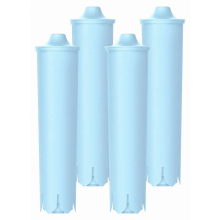 Vervangende waterfilters voor automatische koffiemachines, blauwe filterpatronen, 4 stuks, NSF-gecertificeerd voor thuisgebruik.