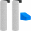 Replacement Roller Brushes for Cordless Wet and Dry Vacuum Cleaner, 2 Brushes and 1 Filter Element 1