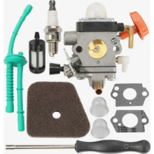 Vergaser mit Zündkerze für FS90, FS110, HT101, FS130, FS100, FS110R, KM110R, KM130, HL100 Trimmer