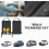 Car Seat Back Protector Mats, Kick Mats for Children, Easy Clean Front Seat Back Covers, 2 Pack 5