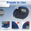 10 Pack Threaded Suction Cups, Reusable Mounts for Parking Discs, 25 mm Diameter, 4 mm Thread, Strong Grip 3