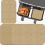100 Pack Rectangular Parchment Paper Liners for Air Fryer, 20.5 x 14 cm Disposable Baking Sheets 1