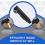 Kitchen Tap Spray Head Replacement, 2-Function Hand Sprayer, Compatible with Pull-Out Kitchen Taps, Black 3