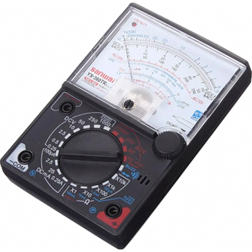 Analog Multimeter Tester for AC and DC Voltage, Current and Resistance with Fuse and Diode Protection 1