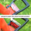 100 Pack Replacement Blades for Grass Trimmers, Durable Plastic Cutting Blades for Lawn Mowers 4