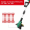 100 Pack Replacement Blades for Grass Trimmers, Durable Plastic Cutting Blades for Lawn Mowers 3