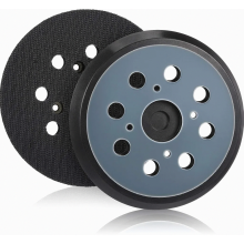2 Pack 125 mm 8-Hole Replacement Random Orbital Sanding Pads, Blue for Sanding and Buffing