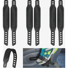 ou 3 paires de sangles de pédales pour vélo d'appartement, courroies de rechange à longueur réglable, compatibles avec la plupart des vélos