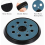 2 Pack 125 mm 8-Hole Replacement Random Orbital Sanding Pads, Blue for Sanding and Buffing 3