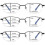 Pack Smart Gleitsichtbrille für Damen und Herren mit Blaulichtfilter 1