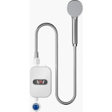 Doorstroomboiler met lcd-display, thermostatische douche, waterdicht 304 roestvrijstalen tankloos ontwerp