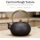 Teaware Cast Iron Teapot, Large Capacity Tea Kettle, 1.2L 3