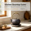 Teaware Cast Iron Teapot, Large Capacity Tea Kettle, 1.2L 5