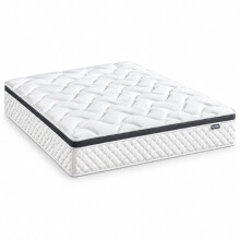 Deegari 5FT King Size Mattress, 25 cm Hybrid Pocket Springs Memory Foam Mattress, Medium Firm, Motion Isolation, Mattress in a Box,150 x 200 cm