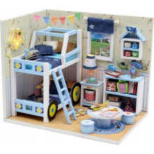 Universo em miniatura - habitação em miniatura - garagem em miniatura Brinquedos Playmates 2Kids Brinquedos em miniatura da casa de Charles