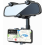 Rotating Retractable Car Phone Holder, Multifunctional Rear View Mirror Mount, Adjustable Hands Free Design 1