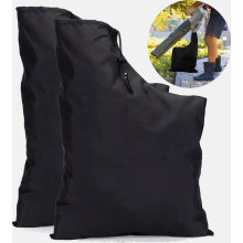 Paquete de 2 bolsas recolectoras de hojas para aspiradora, bolsas de repuesto para soplador de jardín para la limpieza del césped y el patio.