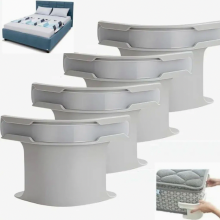 Attaches pour draps-housses, fixations résistantes avec sangles de verrouillage, clips d'angle pour toutes les tailles de matelas