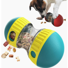 Juguete interactivo y duradero para perros con dispensador de premios ajustable, alimentador lento para perros que mastican con fuerza, color verde.