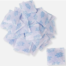 Bolsas desecantes de gel de sílice reutilizables con indicador de color, absorbentes de humedad para almacenamiento y protección.