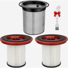 filtros HEPA de repuesto lavables compatibles con aspiradoras inalámbricas Serie 7, acero inoxidable.