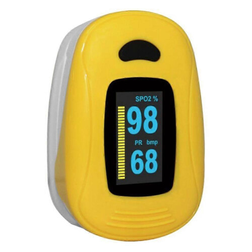 Pulsoximeter für den Finger (SpO2/PR) mit OLED-Display (YMMR)