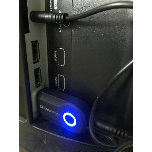 Bluetooth Transmitter for TV and Headphones, Long Range 10m Wireless Audio Adapter for Speakers