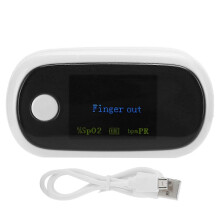 Wiederaufladbares Pulsoximeter für die Fingerspitze mit digitaler Anzeige zur Überwachung der Blutsauerstoffsättigung