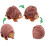 Peluche armadillo pieghevole da 18 cm (7 pollici), Raya e l'ultimo drago 4