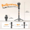 Multifunctional Magnetic Mini Selfie Stick with 360-Degree Rotation, Compact Handheld Design 3