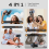 Multifunctional Magnetic Mini Selfie Stick with 360-Degree Rotation, Compact Handheld Design 5