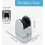 No Drill Shower Head Holder, Wall Mounted Handheld Shower Bracket, 45 Degree Adjustable, Bathroom 2