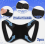 Posture Corrector for Men and Women, 2 Pack Adjustable Upper Back Support Brace for Neck and Shoulders 2
