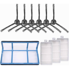 10 Piece Replacement Parts Set for V5sPro and V5x Robot Vacuum Cleaners, Filters and Brushes