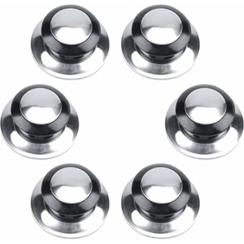 6 Pack Heat Resistant Pot Lid Knobs, Universal Replacement Handles for Pots, Pans and Cookware Kitchen Use 2