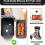 2 Pack Silicone Air Fryer Moulds for Double Stack XL 9.5L Dual Zone Baskets, Reusable Baking Liners 2