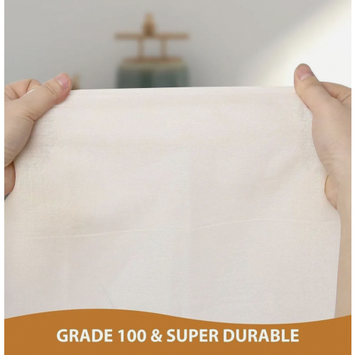 8 Pack Reusable Cheesecloth, 50 x 50 cm Unbleached Straining Cloth for Baking and Cheese Making 1