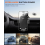 Suporte universal para celular veicular com ventosa para painel e para-brisa. 5