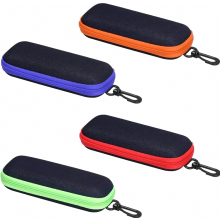 Conjunto de 4 Estojos Macios para Óculos, Portáteis e Protetores para Viagem, para Mulheres, Homens e Crianças.