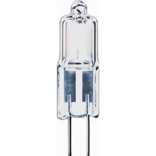 20 Lâmpadas Halógenas G4 10W 12V Reguláveis Branco Quente 2800K 140 lm Compatíveis com Soquetes G4