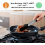 Pinças de cozinha em aço inoxidável com anel de travamento e pontas de silicone, pacote com 2 unidades, 9 e 12 polegadas de comprimento. 3