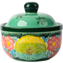 Ceramic Soup Bowl with Lid, 380ML Food-Grade Porcelain Soup Cup for Home Kitchen, Microwave & Oven Safe, Suitable for Stewing, Noodles