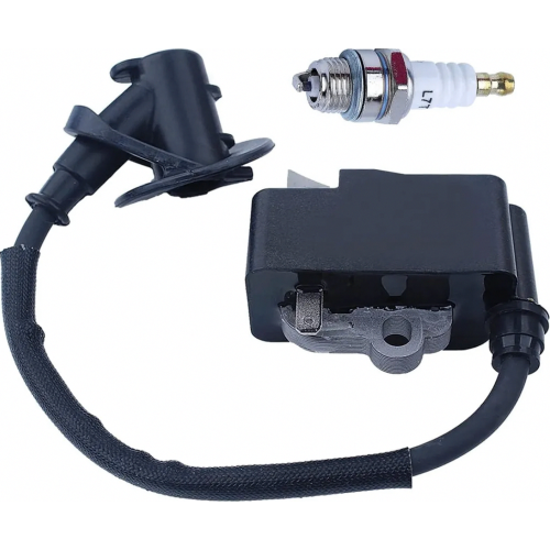 Ignition Coil Module for MS181 MS211 MS211C MS171 Chainsaw Replacement Part with Spark Plug 2