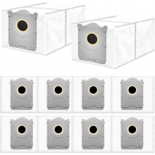 10 Dust Bags Compatible with T80, T80 Omni, T50 Pro Gen 2, T50 Pro Omni Gen 2, T50 Omni, X80, X9 and T30C Robot Vacuums