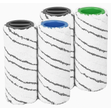 Replacement Roller Brush Set for Electric Hard Floor Cleaners and Vacuum Cleaners, Spare Parts