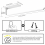White Kitchen Roll Holder Without Drilling, Self-Adhesive Under Cabinet Wall Mount for Easy Storage 5